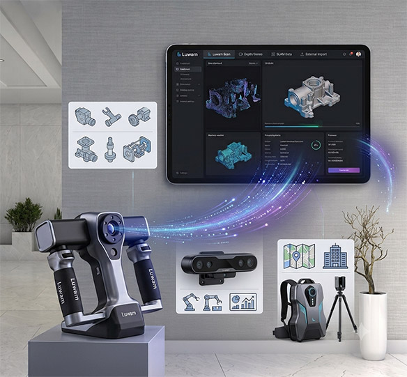 Оборудование для 3D-сканирования — LUWAM