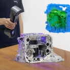 3D сканер Shining 3D FreeScan UE7 — промышленный 3D-сканер, ракурс 5
