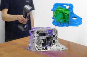 3D сканер Shining 3D FreeScan UE11 — промышленный 3D-сканер