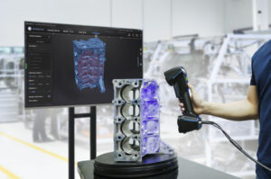 3D сканер Shining 3D FreeScan UE PRO — промышленный 3D-сканер, ракурс 2